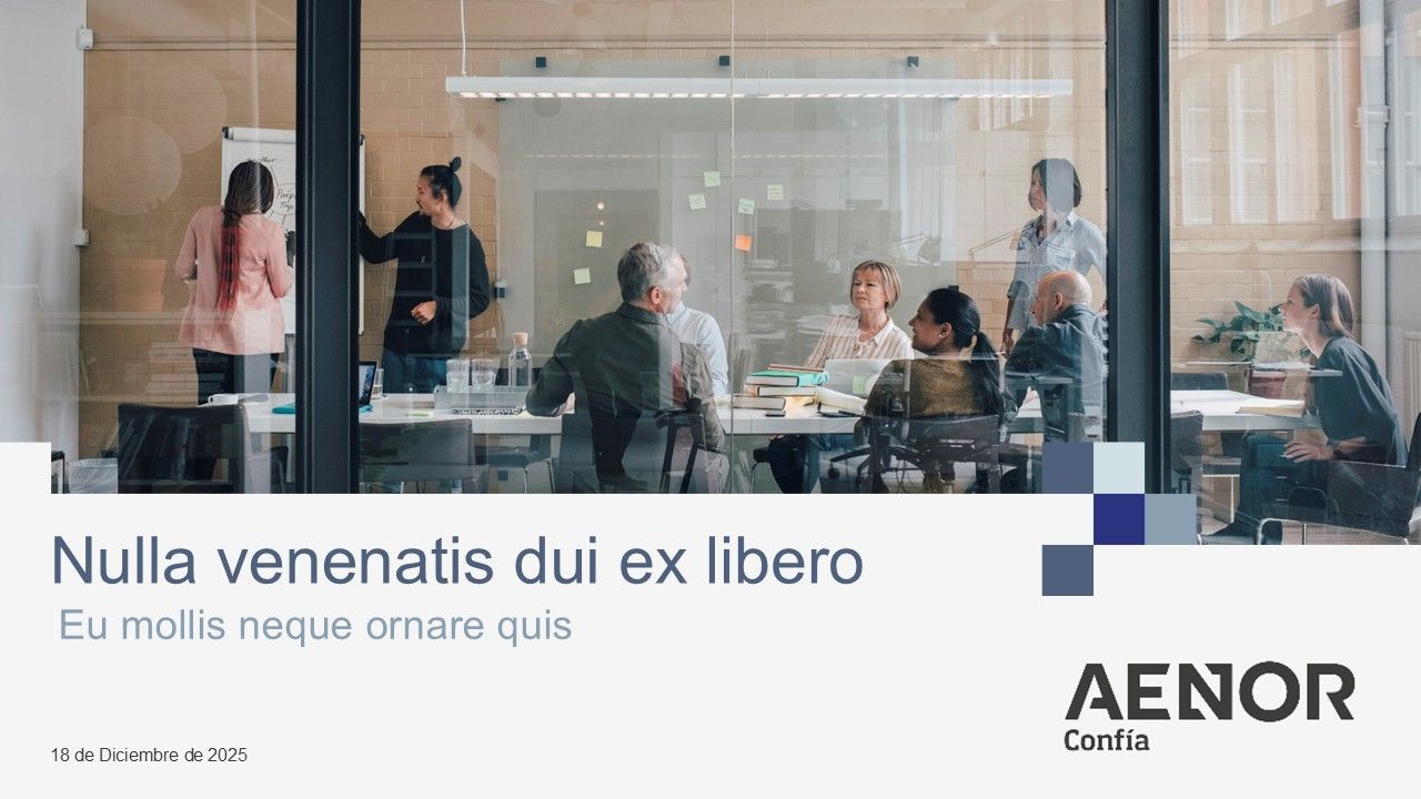 AENOR data presentation charts and dashboards PowerPoint